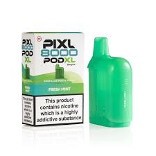 PIXL 8000 Vape Kit - FRESH MINT - 20mg/L